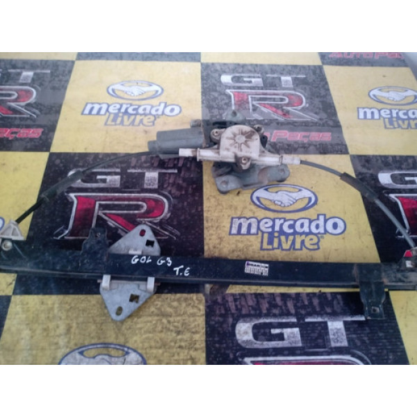 Maquina De Vidro Vw Gol G3 Traseira Esquerda Usado