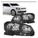 Par Farol Gol Saveiro Voyage G6 2013 A 2016 Simples Negra