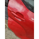 Porta Traseira Direita Completa Fiat Mobi Like 2017 Traseira Direita Vermelho