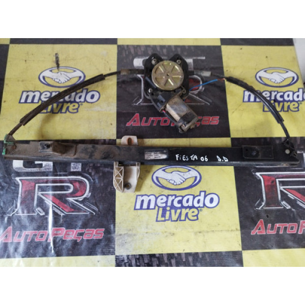 Máquina Vidro Eletrica Porta Dianteira Direita Fiesta 2006