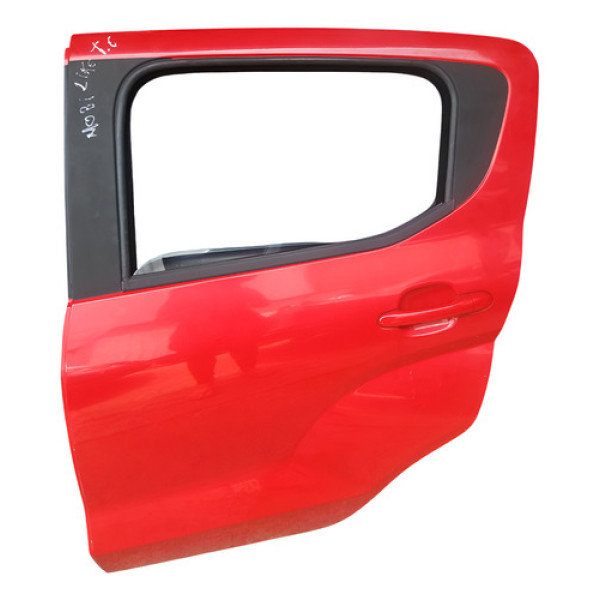 Porta Traseira Esquerda Completa  Fiat Mobi Like 2017