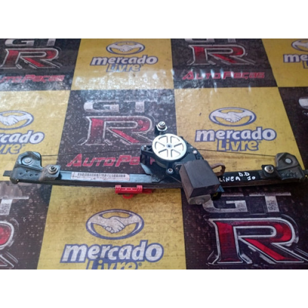 Maquina De Vidro Fiat Linea 10 Dianteiro Direito C/motor