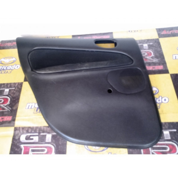 Forro Porta Traseiro Esquerda Peugeot 206 Sw 9656970477 Usad