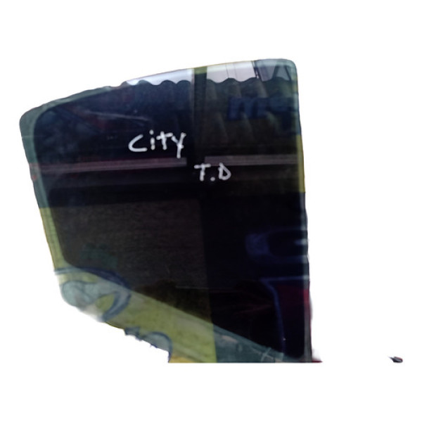 Vidro Fixo Lateral Honda City Traseiro Direito Usado