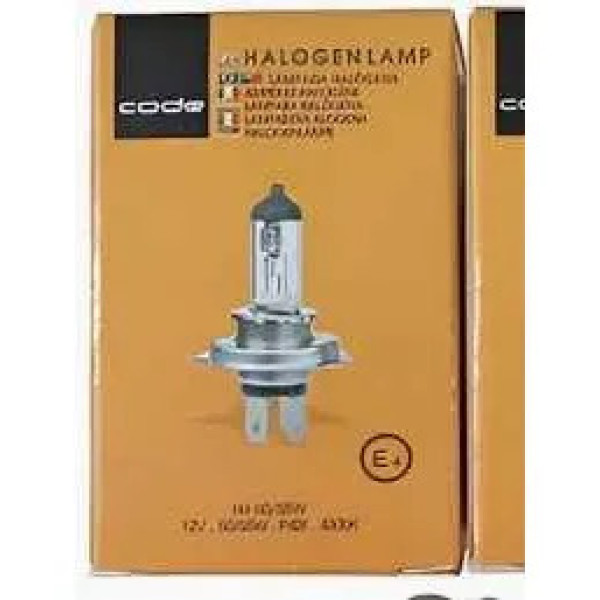 Lampada Halogena H4 55w / 4300k Code