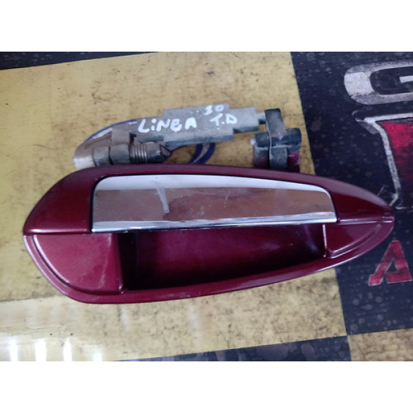 Maçaneta Externa Porta Traseira Direita Fiat Linea 2010 