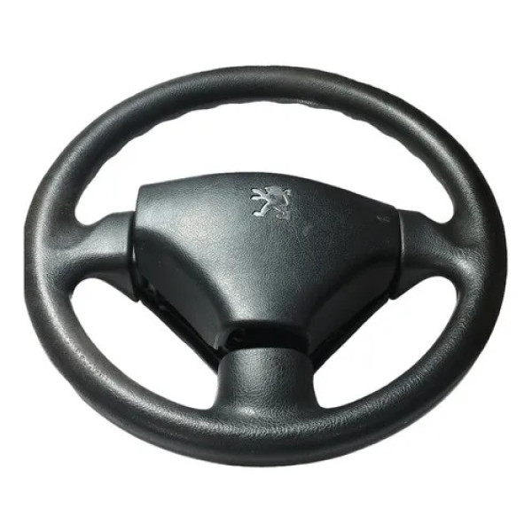 Volante De Direção Peugeot 207 2009 Preto