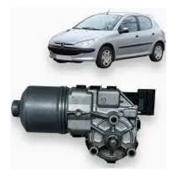 Motor Limpador Para Brisa Peugeot 206 207