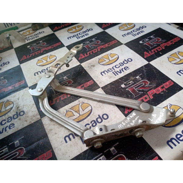 Dobradiça De Capo Megane Sedan 2009 Lateral Direito Traseiro