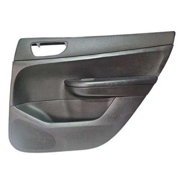 Forro De Porta Traseiro Direito Peugeot 307 2005 Preto