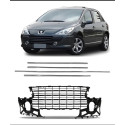 Grade Parachoque Peugeot 307 2007 2008 Á 2012 Friso Cromado