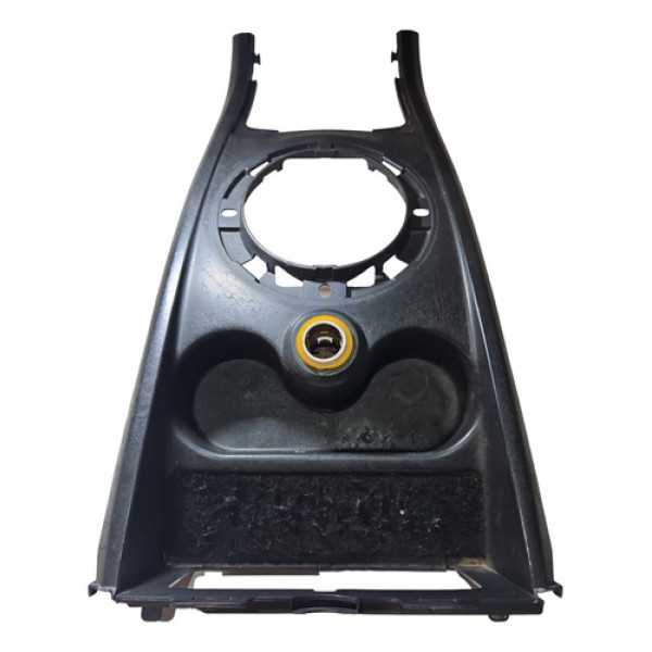 Moldura Central Console Porta Copos Renault Megane Sedan