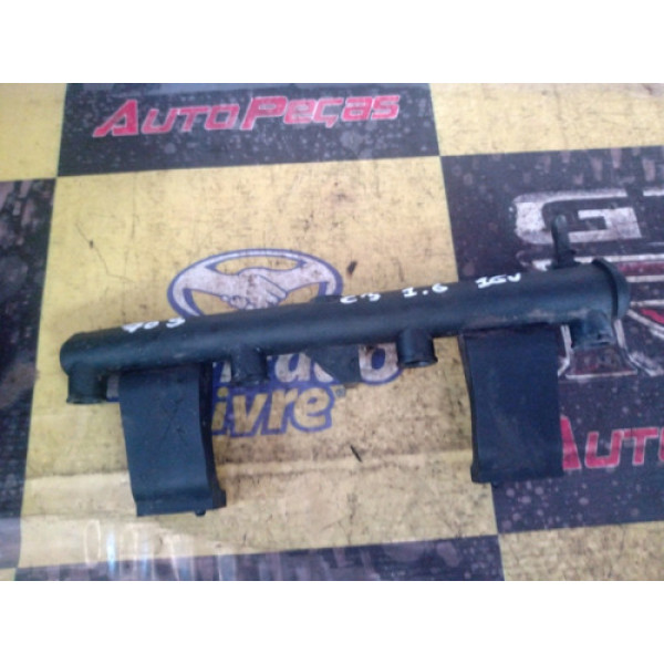 Flauta Bicos Injetores Citroen C3 2003 1.6 16v - 9636520780