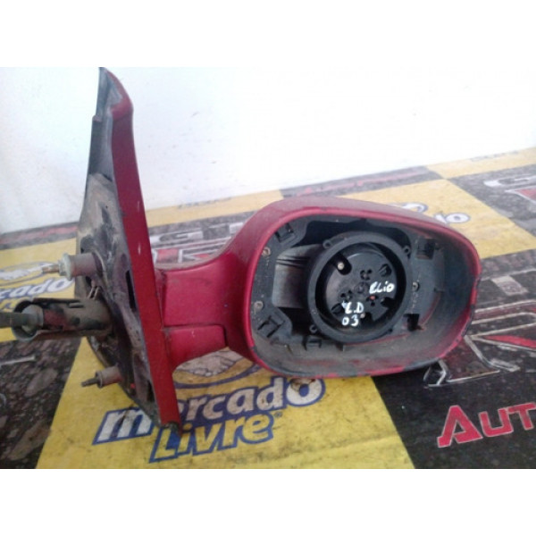 Retrovisor Renault Clio 03 Lado Direito Usado