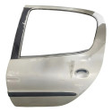 Porta Traseira Esquerda Peugeot 206 2008 Detahe  Prateado Traseira Esquerdo Prateado