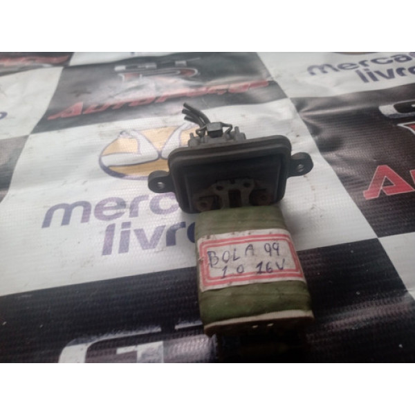 Resistência Da Ventoinha Vw Gol 99 Em Diante Conector Preto