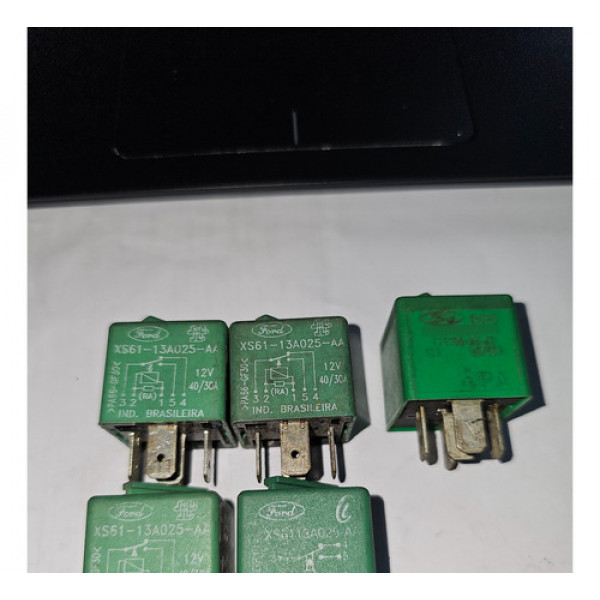 Rele Auxiliar Reversor Ford Ka Fiesta Xs6113a025aa