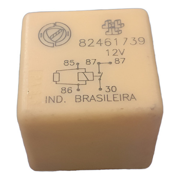 Relê Ar Cond Alfa Romeo Palio Siena 82461739 Amarelo 5 Pinos