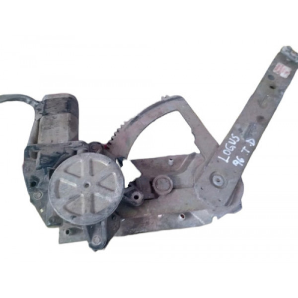 Maquina De Vidro C/ Motor Vw Logus 96 Traseiro Direito Usado