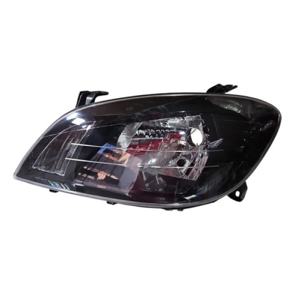 Farol Lado Esquerdo Gm Celta 12/14 Máscara Cromado(importado Esquerdo/motorista