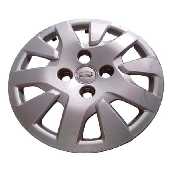 Jogo De 4 Calota Aro 14 Ford Ka J7bc1130da Prateado