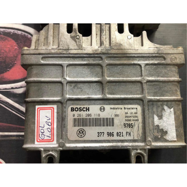 Módulo Injeção Gol 1.0 377906021fh - 0261206118