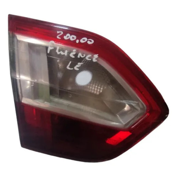 Lanterna Esquerda Da Tampa Renault Fluence Original 11/2014 Esquerdo Vermelho