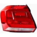 Lanterna Traseira Esquerda Gol G7 G8 Esquerdo/motorista Vermelho