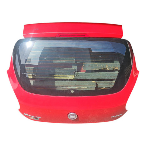 Tampa Traseira Fiat Bravo 2011 A 2016 Vermelha Vermelho