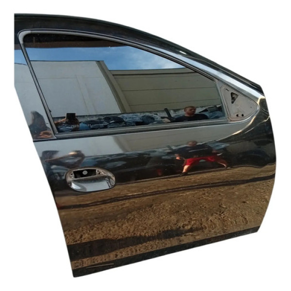 Porta Dianteira Direita Renault Sandero Preto Preto Dianteira Direita Preto