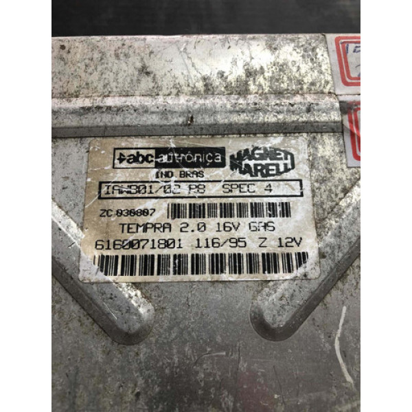 Módulo De Injeção Fiat Tempra 2.0 16v Gasolina 6160071801