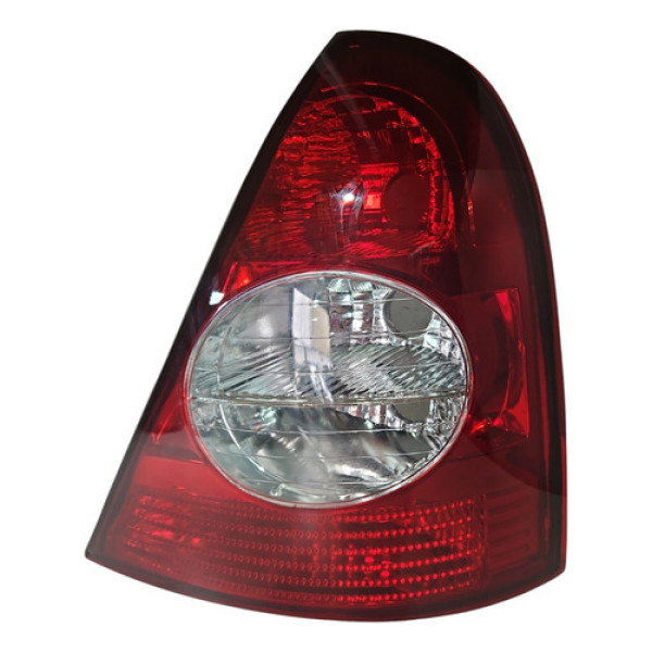 Lanterna Traseira Lado Direito Renault Clio Hatch 03/12 Direito/passageiro Vermelho