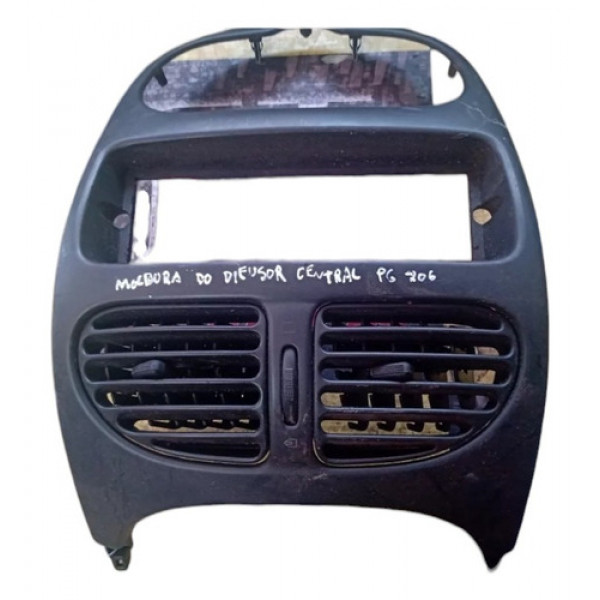 Moldura Do Difusor Central Peugeot 206 9624663577
