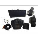 Kit Air Bag Vw Gol Saveiro Voyage G6 2013 A 2017 Preto