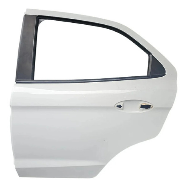 Porta Traseira Esquerda Ford Ka Sedan 2015 A 2020 Traseira Esquerdo Branco