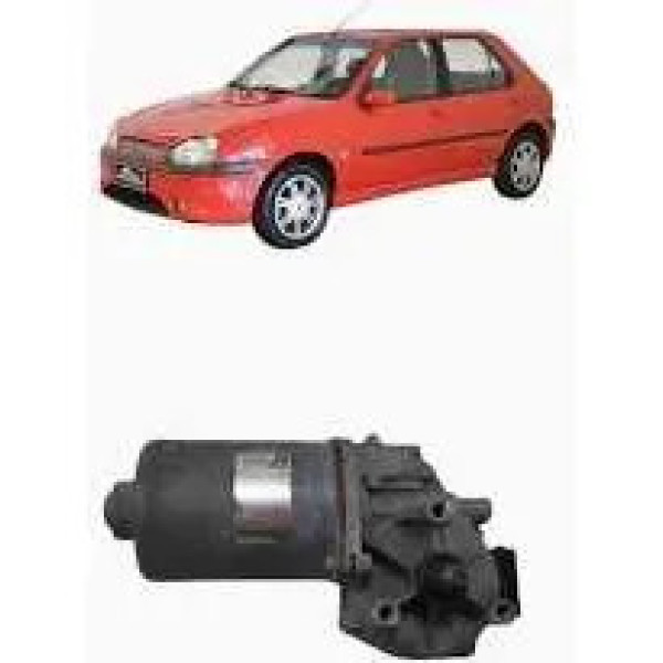 Motor Limpador Vidro Ford Fiesta 1996/2000