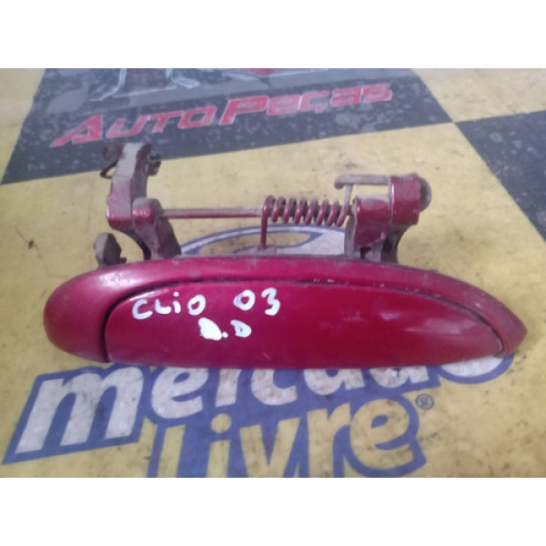 Maçaneta Externa Renault Clio 03 Dianteiro Direito Usado