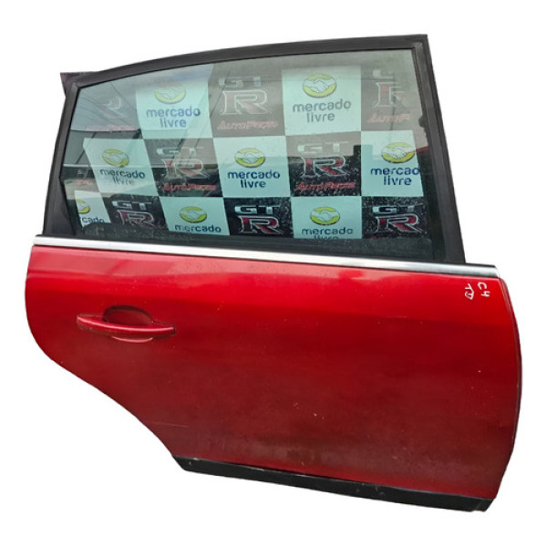 Porta Traseira Direita C4 Pallas 2008 A 2012 Completa