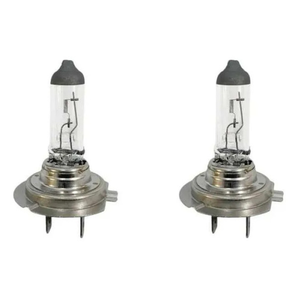 Par Lâmpada Farol H7 Original 12v 55w (importada)