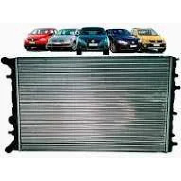 Radiador Vw Gol G5/g6/g7/g8 Fox 08/ Polo 06/14