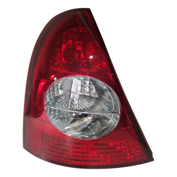 Lanterna Traseira Lado Esquerdo Renault Clio Hatch 03/12 Esquerdo/motorista Vermelho
