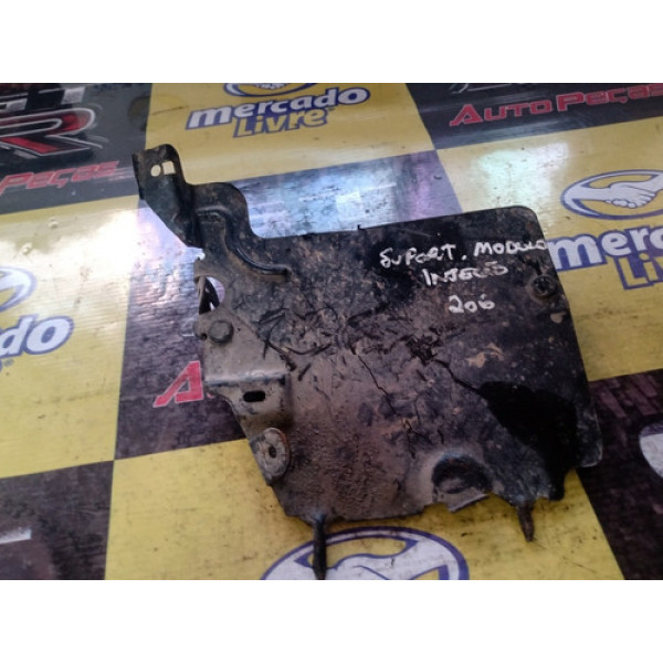 Suporte Base Módulo Injeção Peugeot 206/207 1.4 1.6 Usado