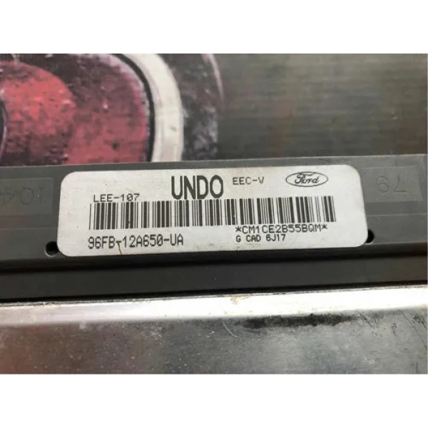 Modulo Injeção Ford Fiesta Undo 96fb12a650ua