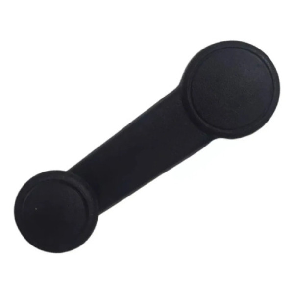 Manivela Vidro Da Porta Traseira Ford Ka 2014/2021 Cor Preto Preto