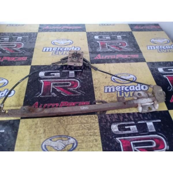 Maquina Vidro Manual Fiat Uno Dianteiro Direito Usado 