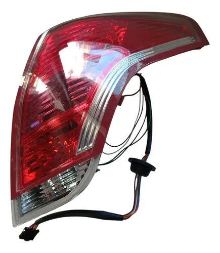 Lanterna Direita Citroen C3 Pallas 2006-2012 Direito/passageiro Vermelho