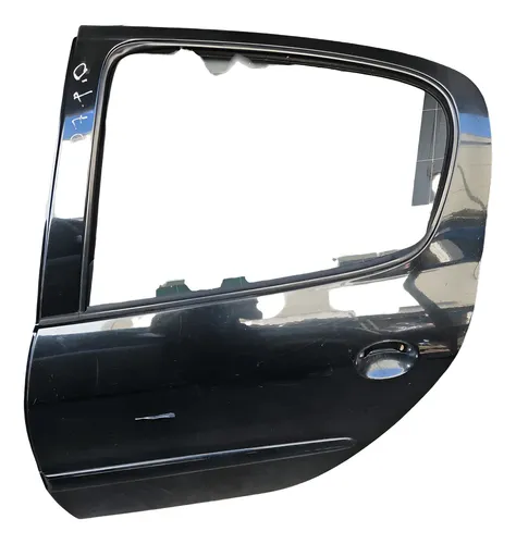Porta Traseira Esquerda Peugeot 207 1.4 Traseira Esquerda Preto