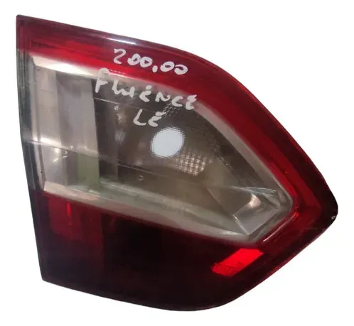 Lanterna Esquerda Da Tampa Renault Fluence Original 11/2014 Esquerdo Vermelho
