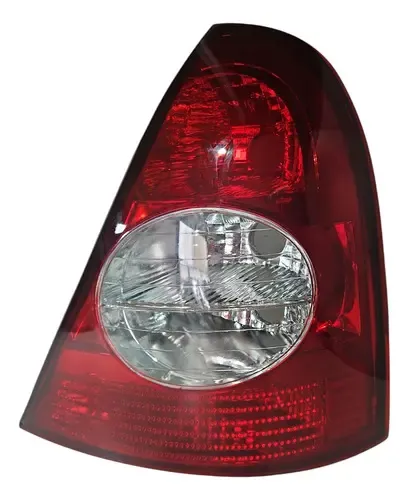 Lanterna Traseira Lado Direito Renault Clio Hatch 03/12 Direito/passageiro Vermelho